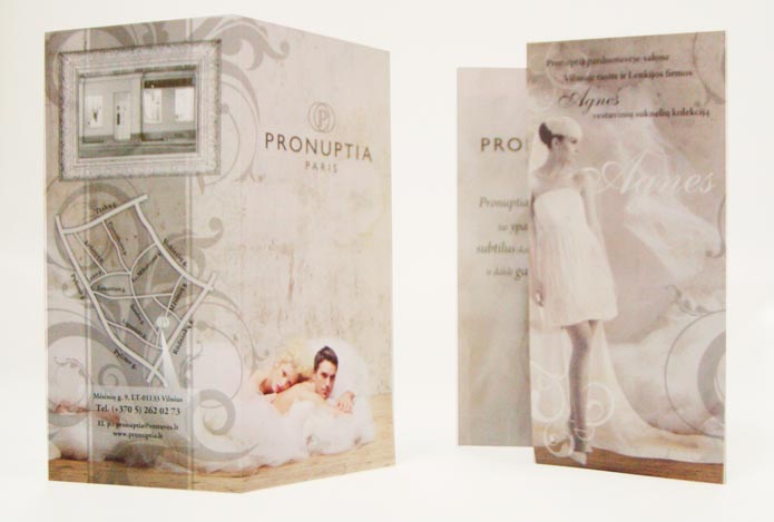 Reklaminis bukletas «Pronuptia»