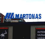 Autoserviso iskabos MARTONAS gamyba ir montavimas ant stogo
